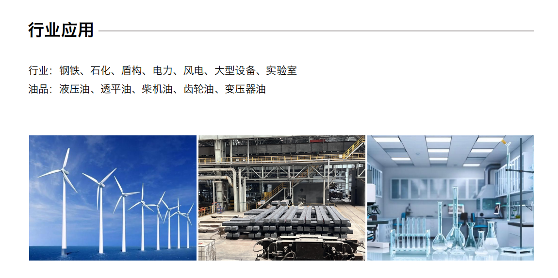 ITF潤滑油鐵譜分析系統(tǒng) 行業(yè)應用